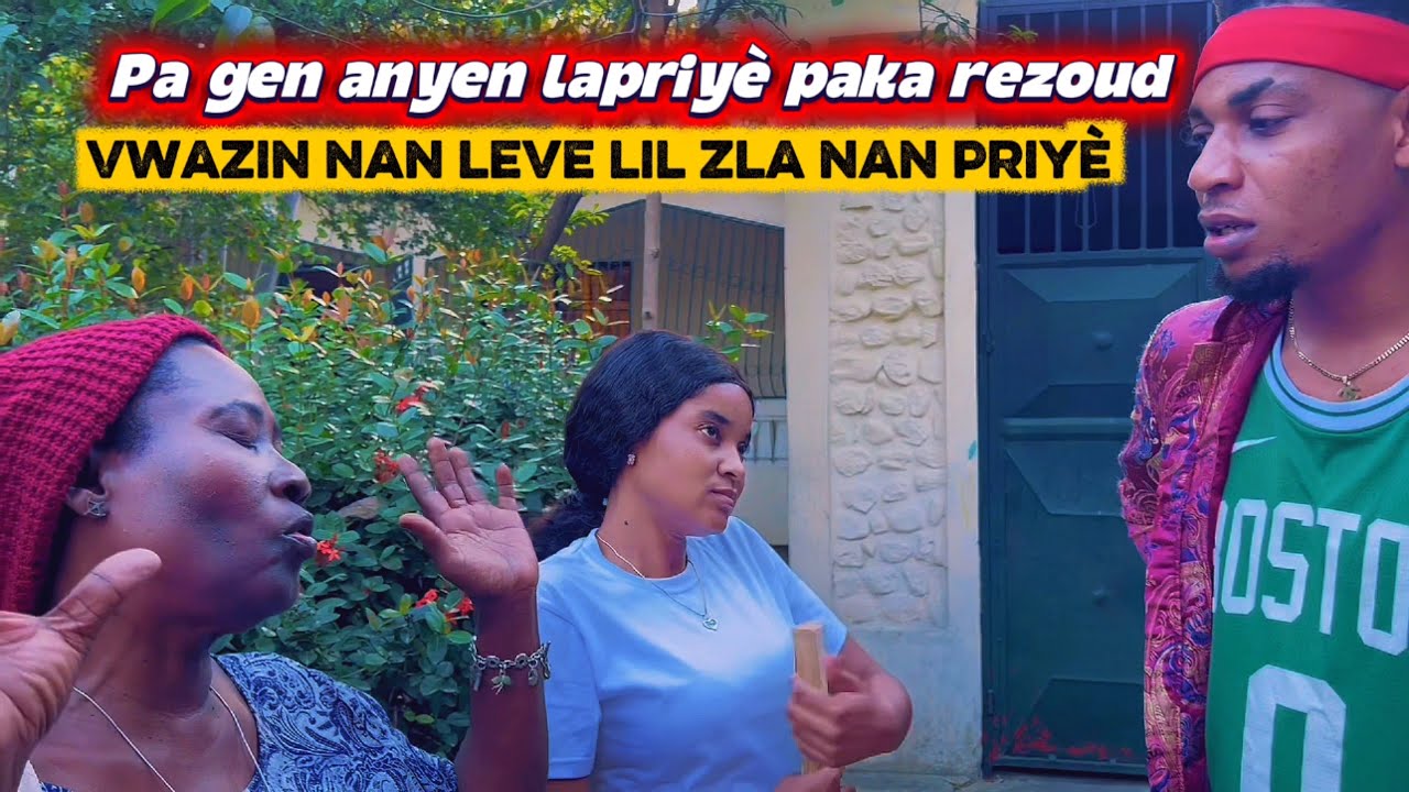 Lil zla pa renmen jan vwazin nan priye a😂😂