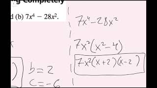 Factoring Polynomials Completely (7.8 - Big Ideas Math - Algebra 1)