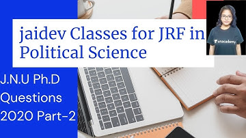J.N.U P.h.D. Questions Part-2 NTA UGC NET 2021