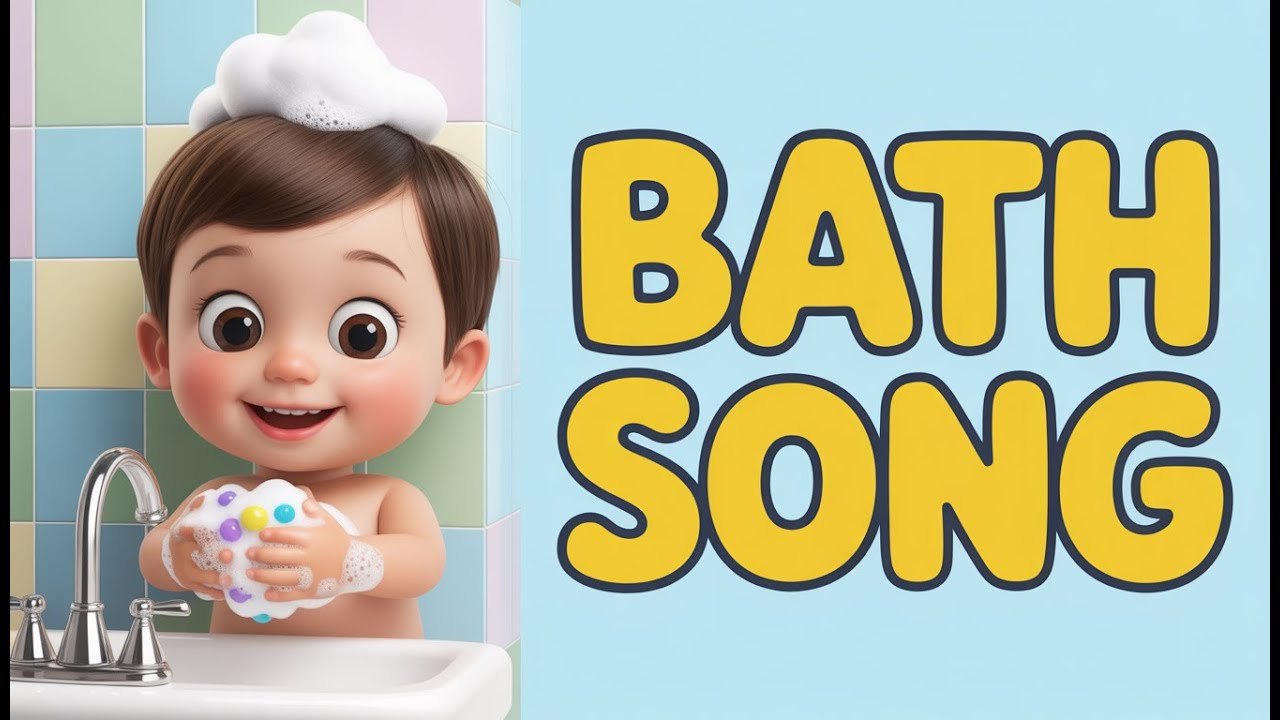 Wash Wash Wash Your Hands | Bath Song Nursery Rhymes & Kids Songs for Toddlers