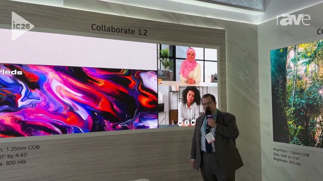 InfoComm 2026: Taylorleds Features Collaborate Video Wall Series