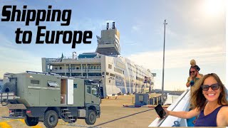 SHIPPING our Truck from AFRICA to EUROPE ► | GNV Ferry Tangier Med Morocco to Genoa Italy