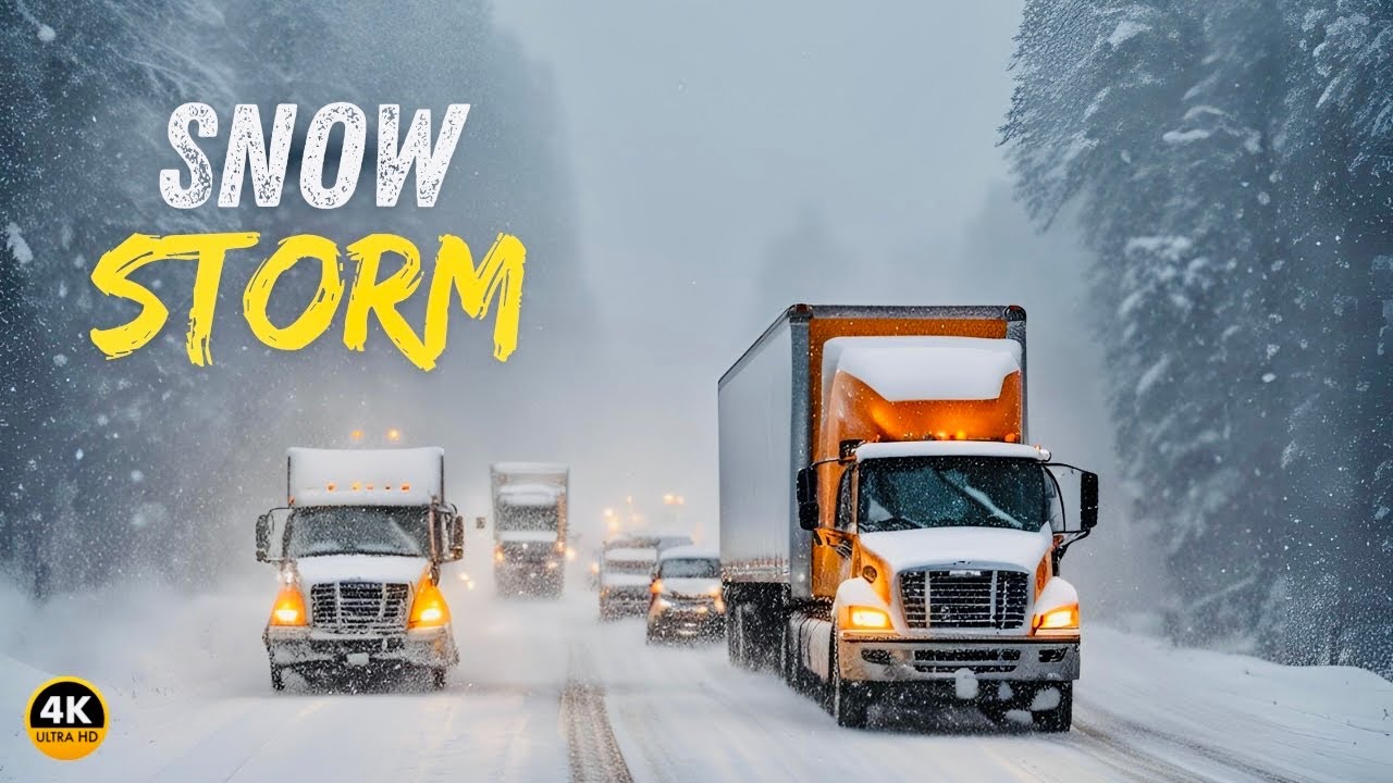 EXTREME COLD 🥶 | -40°C | Snow Storm Hits Edmonton 2025 | 4k video - YouTube