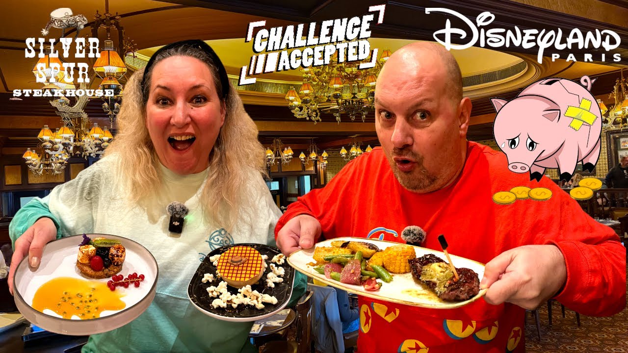 CHALLENGE AU RESTAURANT SILVER SPUR STEAKHOUSE A DISNEYLAND PARIS