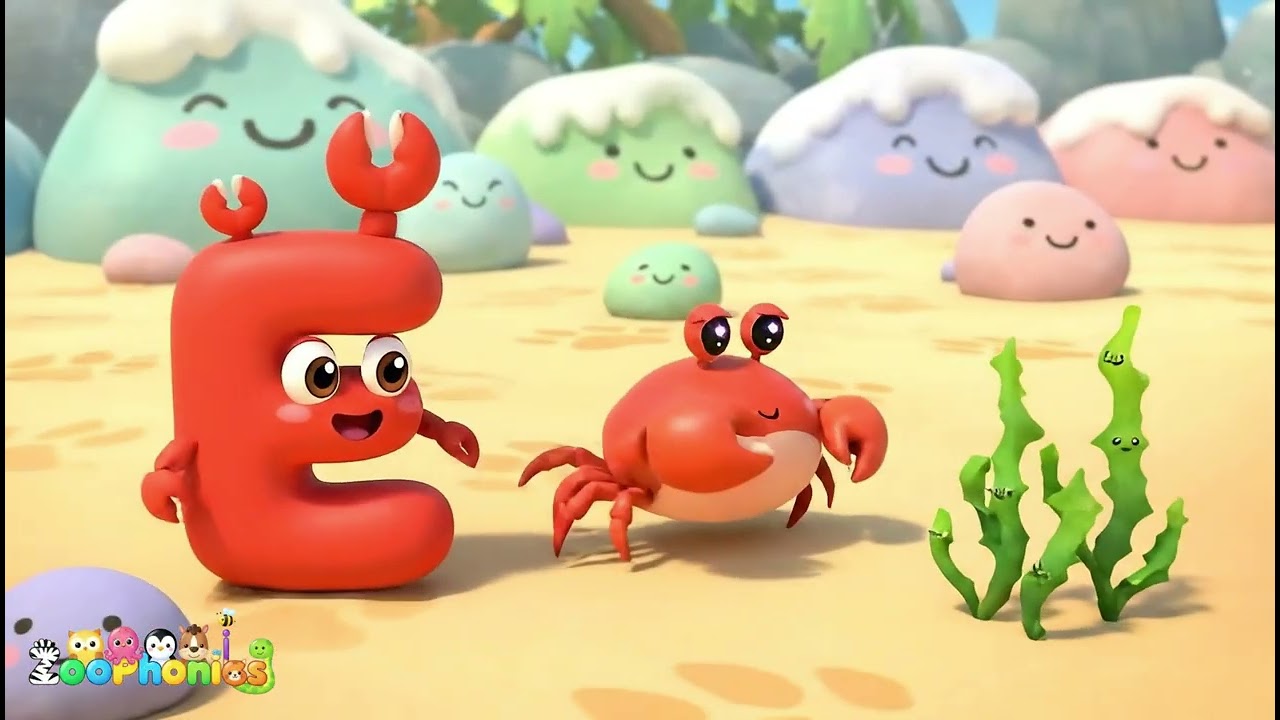 Песенка про животных и алфавит для детей 🎶 | Изучаем алфавит со звуками животных | Веселая детска...