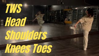TWS 'Head shoulders Knees Toes' mirrored dance practice / 山梨kpopダンススクール LIEN DANCE STUDIO