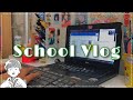School vlog 004  online school   manga haul  small haul 