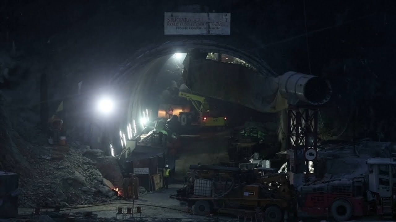 Rescuers using hand-held drills to free 41 workers trapped in India tunnel for over 2 weeks