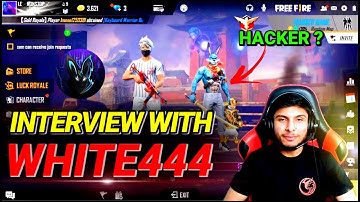 Is White444 Scripter 🤔 ? || White444 Interview with Nonstop Gaming - Garena Free Fire