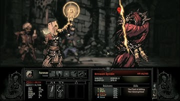 Darkest Dungeon Shieldbreaker - Darkest Mode - Killing Necromancer Apprentice (No Commentary)