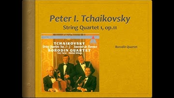 Tchaikovsky, String Quartet 1- Video Score - Borodin Quartet