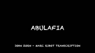 Abulafia (John Zorn) // Marc Ribot transcription