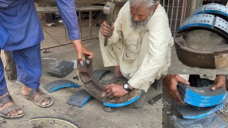 How Expert Mechanic's ChangeBrake Lining of a Caterpillar Wheel Loader Complete Tutorials