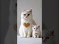 Cutest mama cat with cute little baby kitten❤️🐾🥰 #cute #cat #catfamily #adoreble #shorts #cats #pets