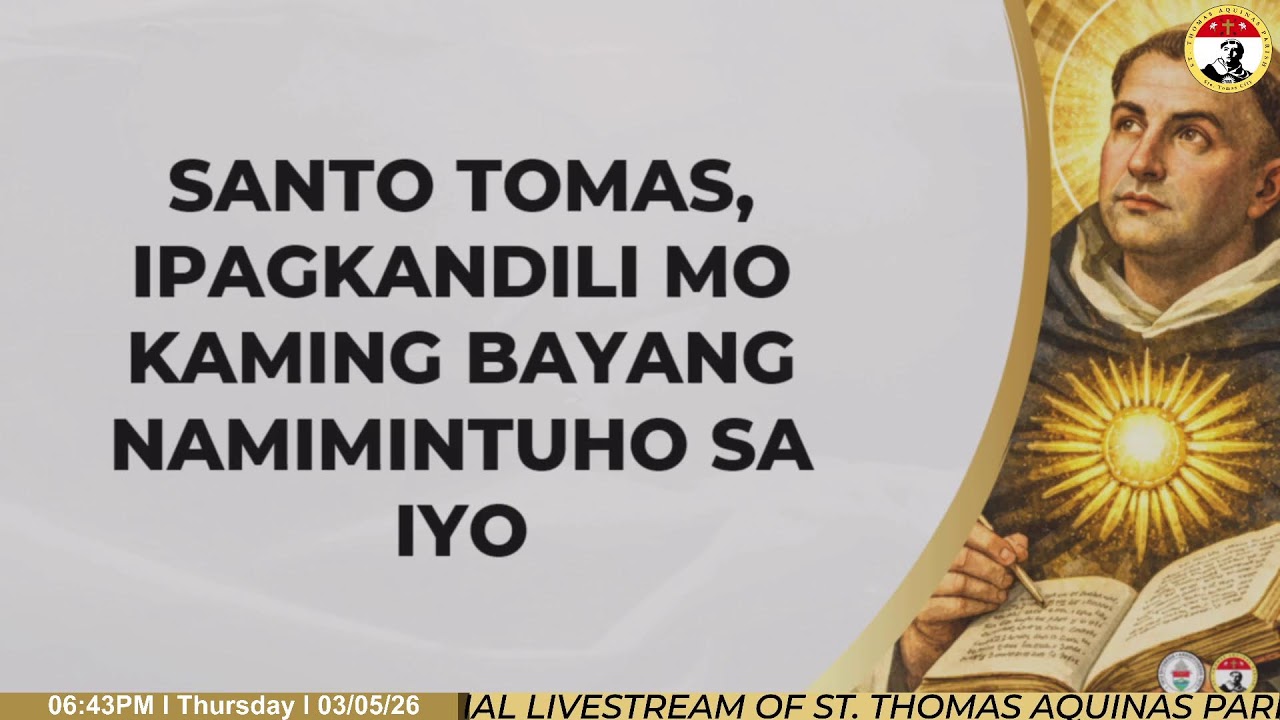 NOBENA SA KARANGALAN NI SANTO TOMAS DE AQUINO