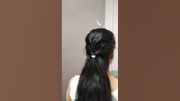 easy cute hairstyle #trendingshorts #shorts #ytshorts #viral #video #viralvideo #yt #hair #easy