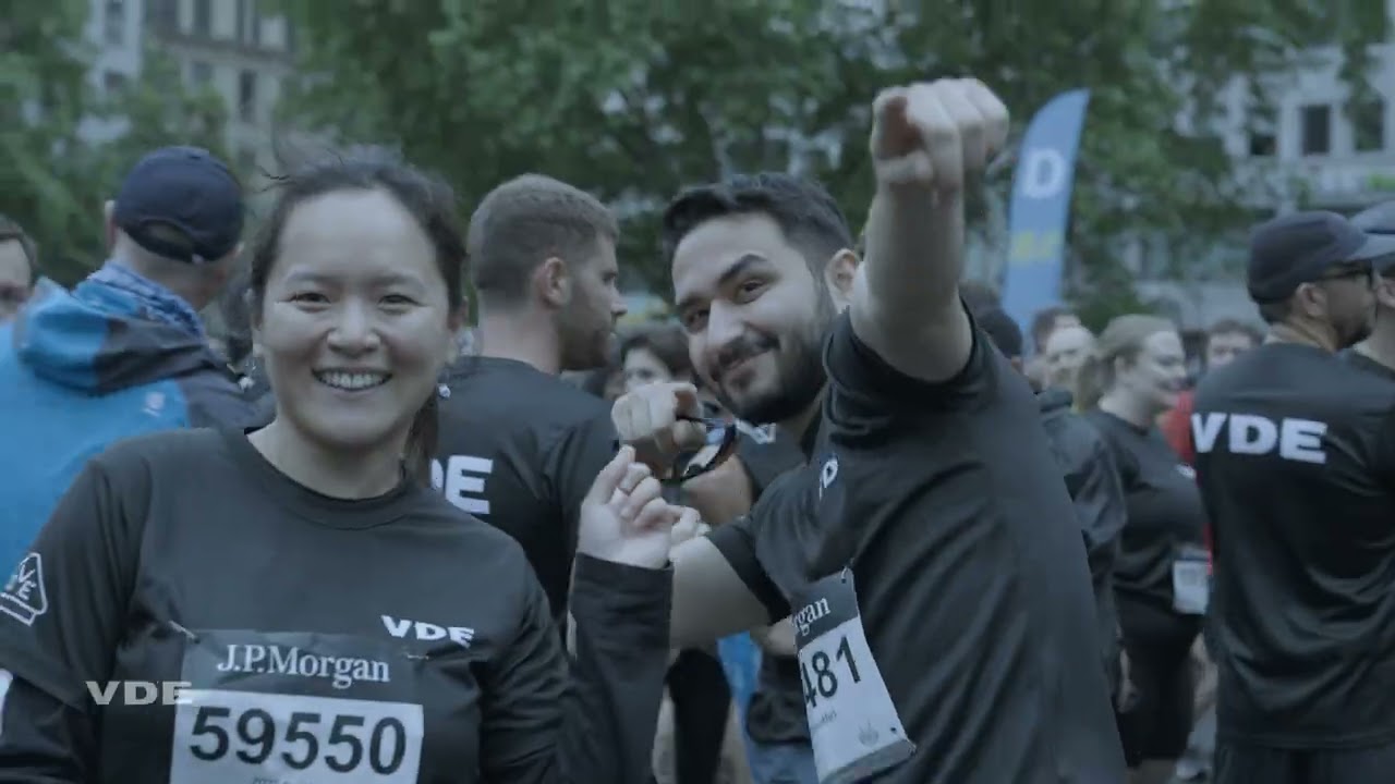 VDE auf dem J.P. Morgan Corporate Challenge Lauf 2025