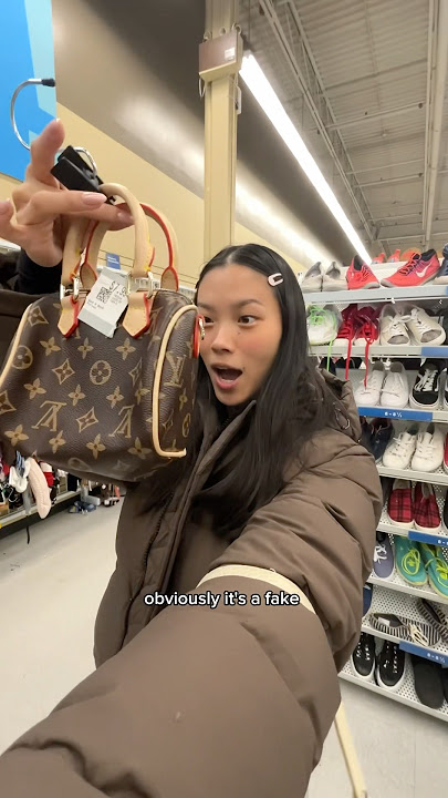 I found DESIGNER at the thrift store!!💸👜✨ (louis vuitton??)