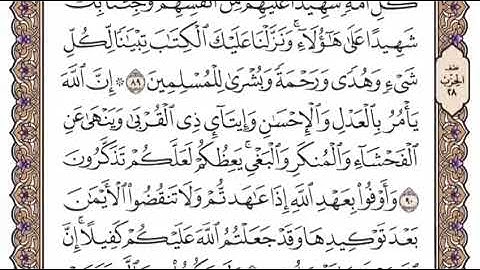 سورة النحل الشيخ ياسر الدوسري صفحة ٢٧٧