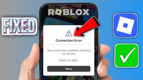 Roblox Connection Error Fixed | How to Fix "Problem Reaching Servers" in 2025