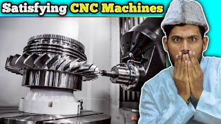 Villagers React To Magic Cutting Tools - CNC Machine & Milling ! Tribal People React To Satisfying..