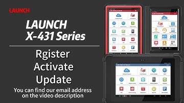 How to Register, Activate and Update Launch X431 Scanner?- launchx431.fr