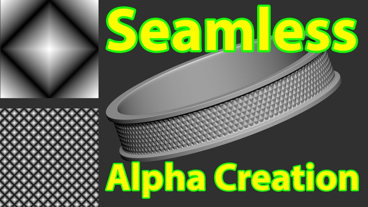 create alpha zbrush photoshop