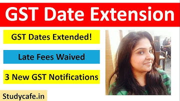 GST Due Date Extension | GSTR-10/GSTR-4 Late Fees Waived