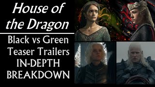 House of the Dragon: Black vs Green Teaser Trailers In-Depth Breakdown