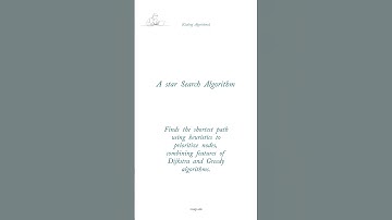 A star Search Algorithm