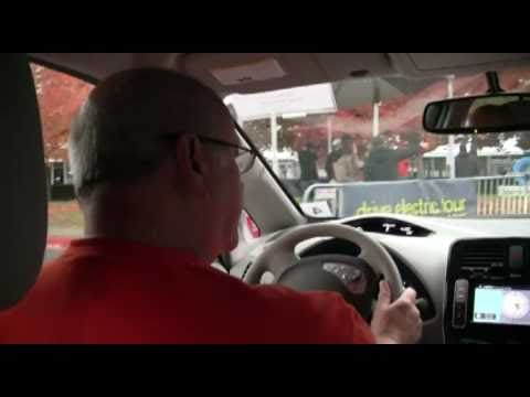 Nissan LEAF - Under the Hood and Test Drive - YouTube