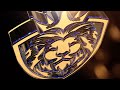 Nion crystal edges gold 3D Logo Reveal After Effects Template