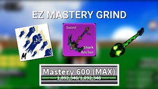 *FASTEST* ways to grind mastery in Blox Fruits