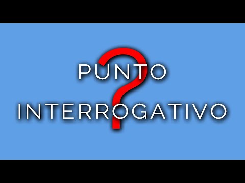 Video: Ha sicuramente bisogno di un punto interrogativo?