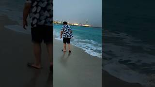 Jumeirah beach dubai/ dubai/jumeirah beach residence/dubai 4kshortes youtubeshorts viral beach