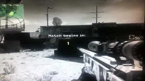 MW3: Best throwing Knife across the map ever :D