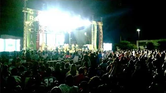 la cumbia coqueta LOS ANGELES AZULES en vivo desde plaza mayor de torreon coahuila