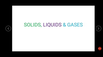 Class 4 | Chapter 5 | Solids, Liquids and  Gases : Part 1