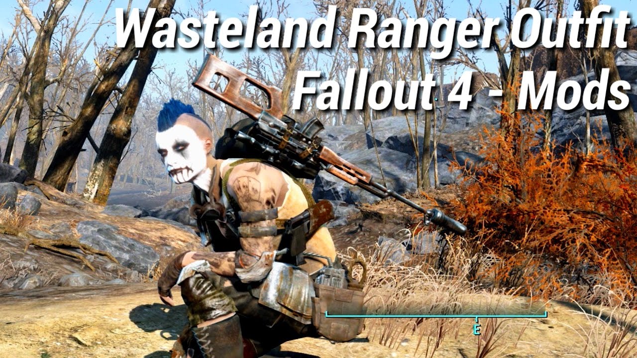 Wasteland Ranger Outfit - Fallout 4 Mods (Xbox One/PC) - YouTube