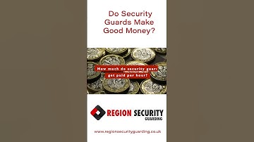 Do Security Guards Make Good Money? #Shorts