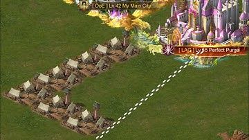 Evony TKR BOC OoE(1134) chases red wings against LAG(444)