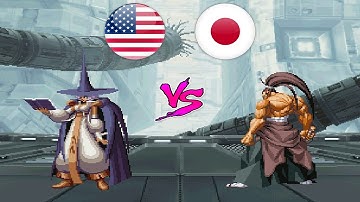 SNK vs. Capcom - SVC Chaos Plus - Age vs K.N9999