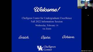 Chellgren Student Fellows Program Information Session