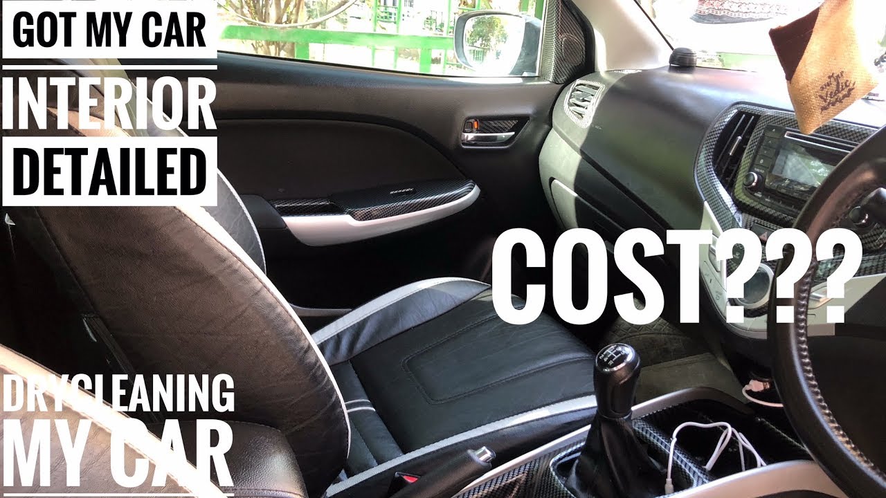 How to clean your car interior Drycleaning my car cheapest