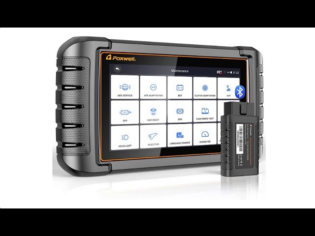 Meet the New Foxwell NT809BT OBD2 Bluetooth Scanner