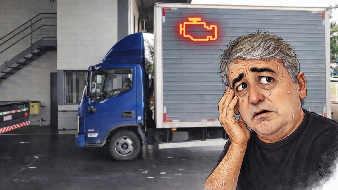 Problema no Foton Aumark S315 automático. Começou a falhar. O que sera?. Aí, aí. 