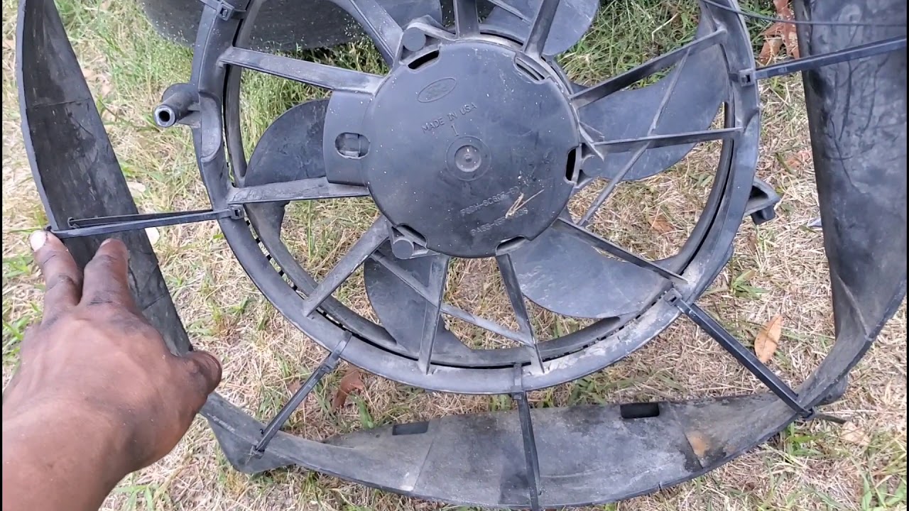 Ford Ranger 3.0L Electric fan install - YouTube