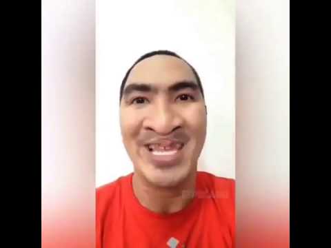 Crazy man imitates phone ringtone