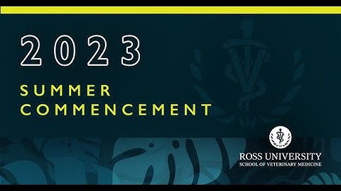 RUSM 2023 Commencement Ceremony