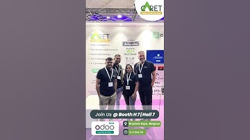 Day 1 - OXP 24 | Booth H7, Hall 7, Odoo Experience | Caret IT Solutions | Odoo Gold Partner